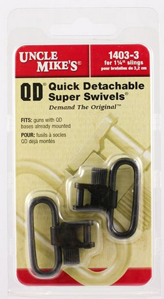 UM SWIVELS QD SS BL BLU 1.25